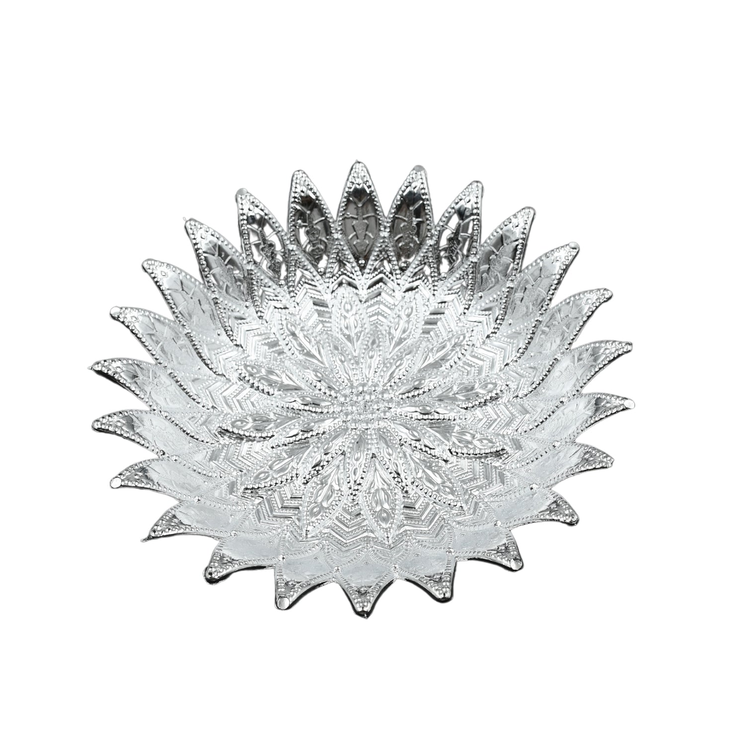5480  Traditional Design Serving Tray Plastic Silver Finish Serving Tray Multipurpose Tray Decorative Tray Mukhwas Serving Tray (1 Pc ) 5480  Traditional Design Serving Tray Plastic Silver Finish Serving Tray Multipurpose Tray Decorative Tray Mukhwas Serving Tray (1 Pc )
